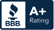 BBB A plus rating badge